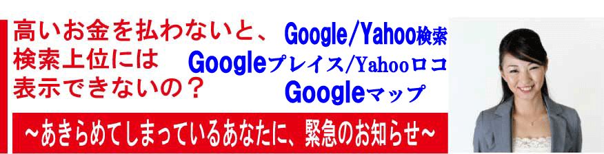 グーグル検索、ヤフー検索において、事業、サービスに必要なキーワードで上位表示を目指します。他社ではとても高価な条件でも、弊社の価格は驚きの低価格で提供いたします。